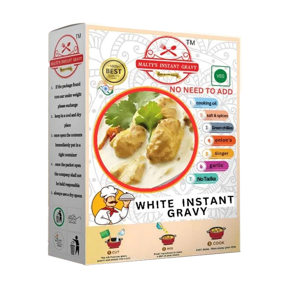 Fograb instant mix Shahi White Base Gravy-1